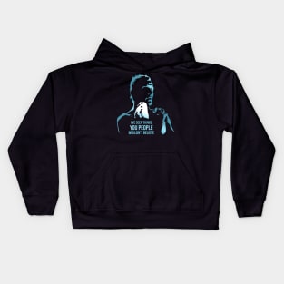 Tears in the Rain - Blade Runner Monologue Kids Hoodie